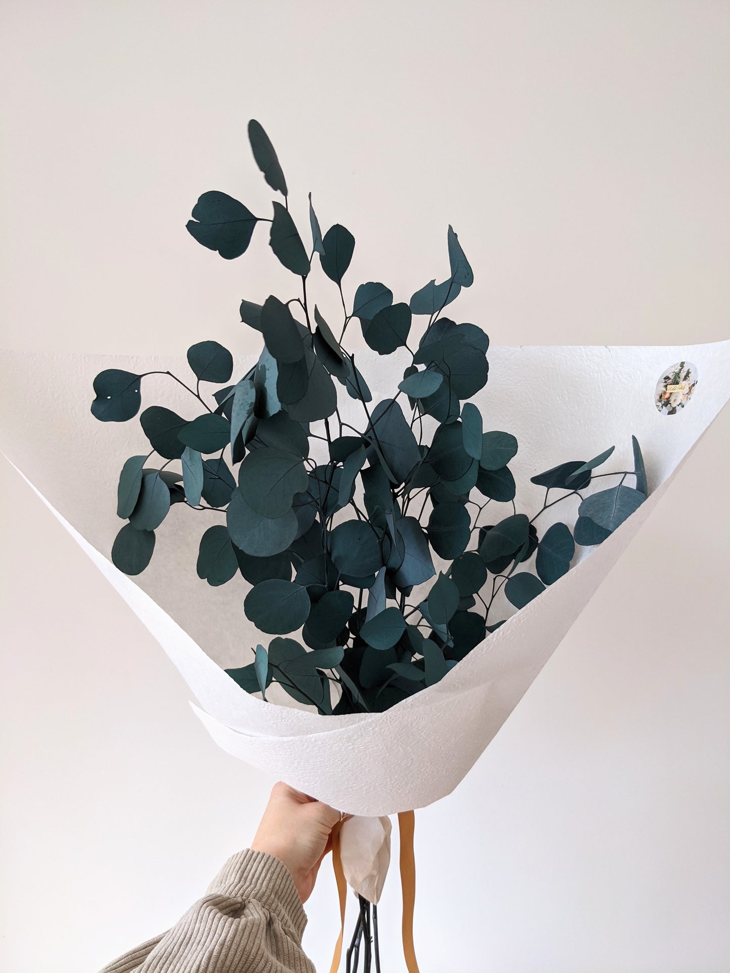 Everlasting Arrangement- Teal Eucalyptus