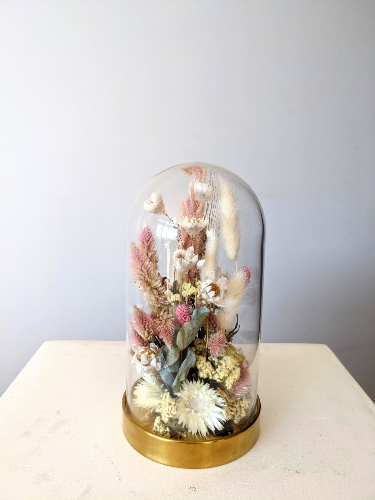 Everlasting Wild Flower Bell Jar