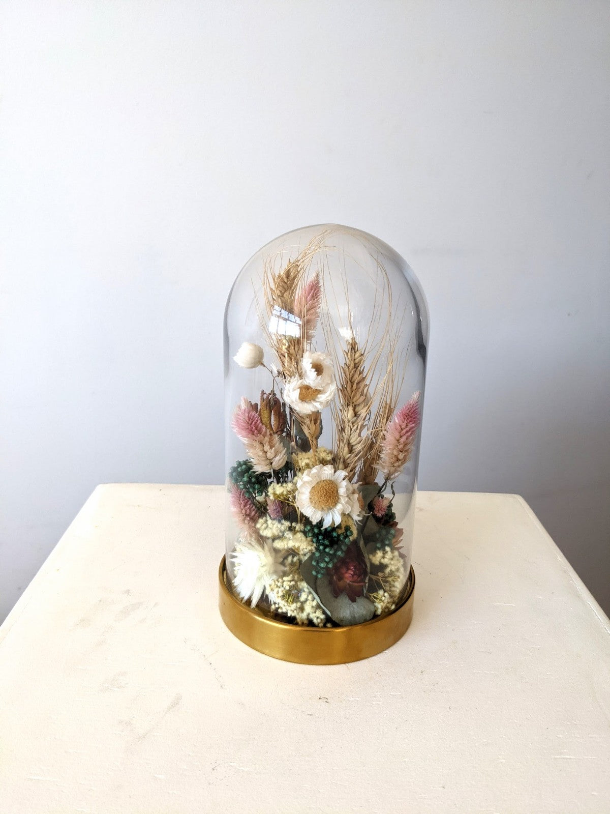Everlasting Wild Flower Bell Jar
