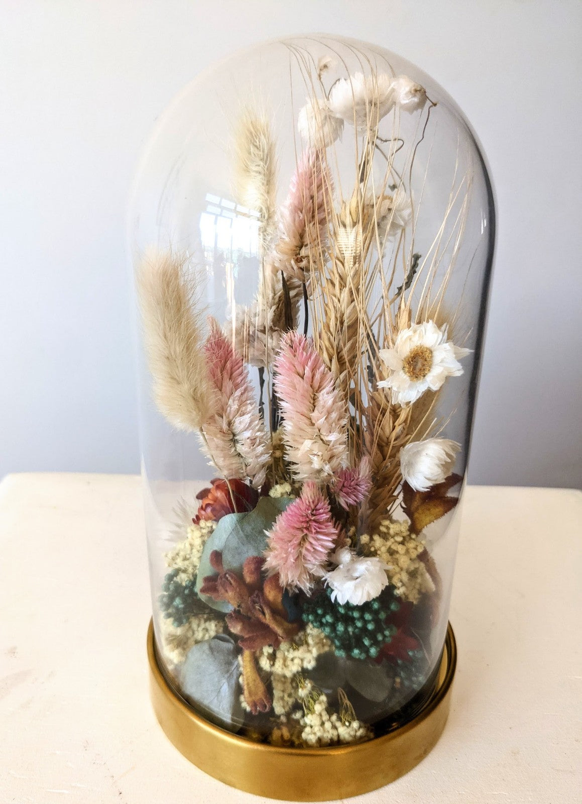 Everlasting Wild Flower Bell Jar