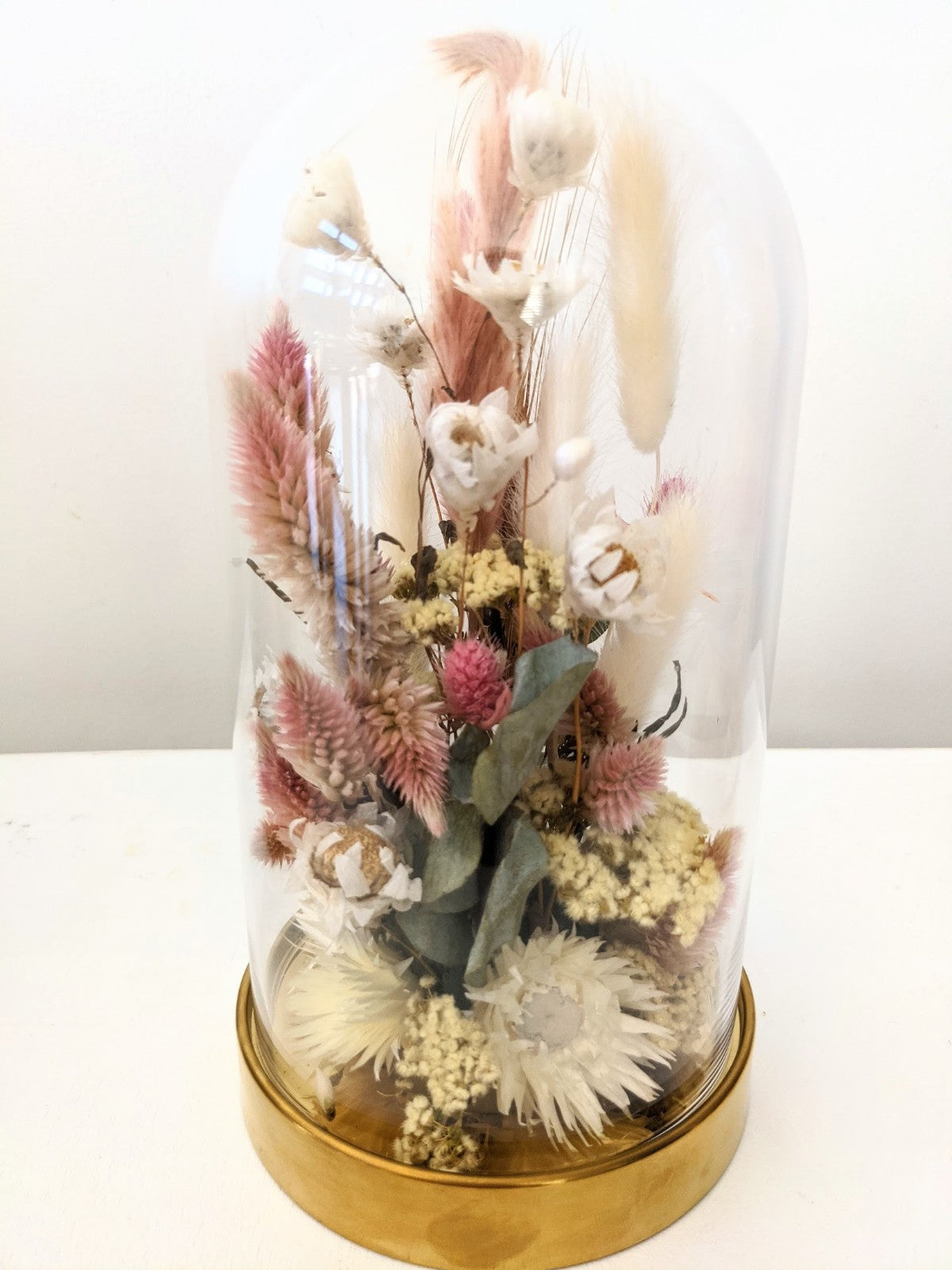 Everlasting Wild Flower Bell Jar
